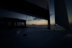 passing Dover by night