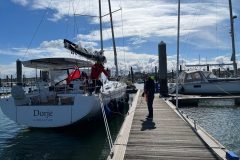 Hafenmanöver Marina Amsterdam