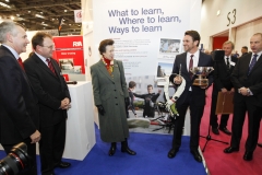 RYA - Yachtmaster of the year Award. Präsentiert durch ihre königliche Hoheit Princess Anne an Rainer Holtorff