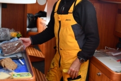Yachtüberführung Saare 46, Skipper
