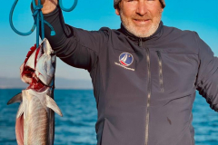 Skipper-mit-Fisch