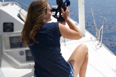 Mittagsbesteck auf Transatlantiktörn