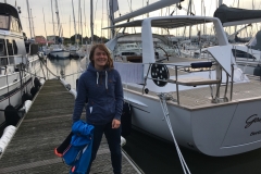 Yachtüberführung Saare 46 -Ablegen in Cuxhaven