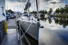 Dehler 38 auf dem Weg in die Bretagne in Den Helder