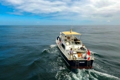 Motoryacht-Überführung, Algarve-Le Havre (1.100nm)