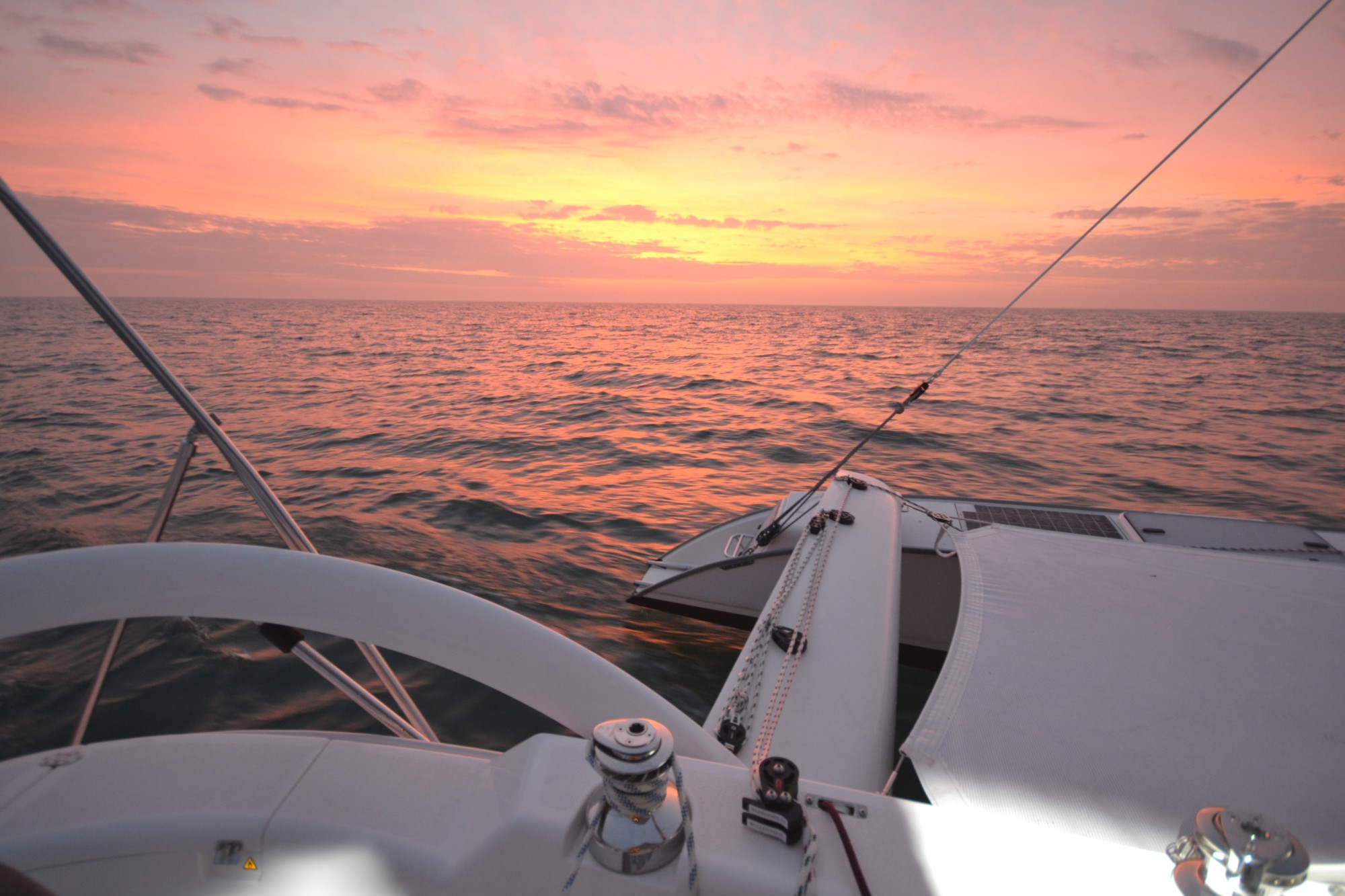 Yachtüberführung_Trimaran