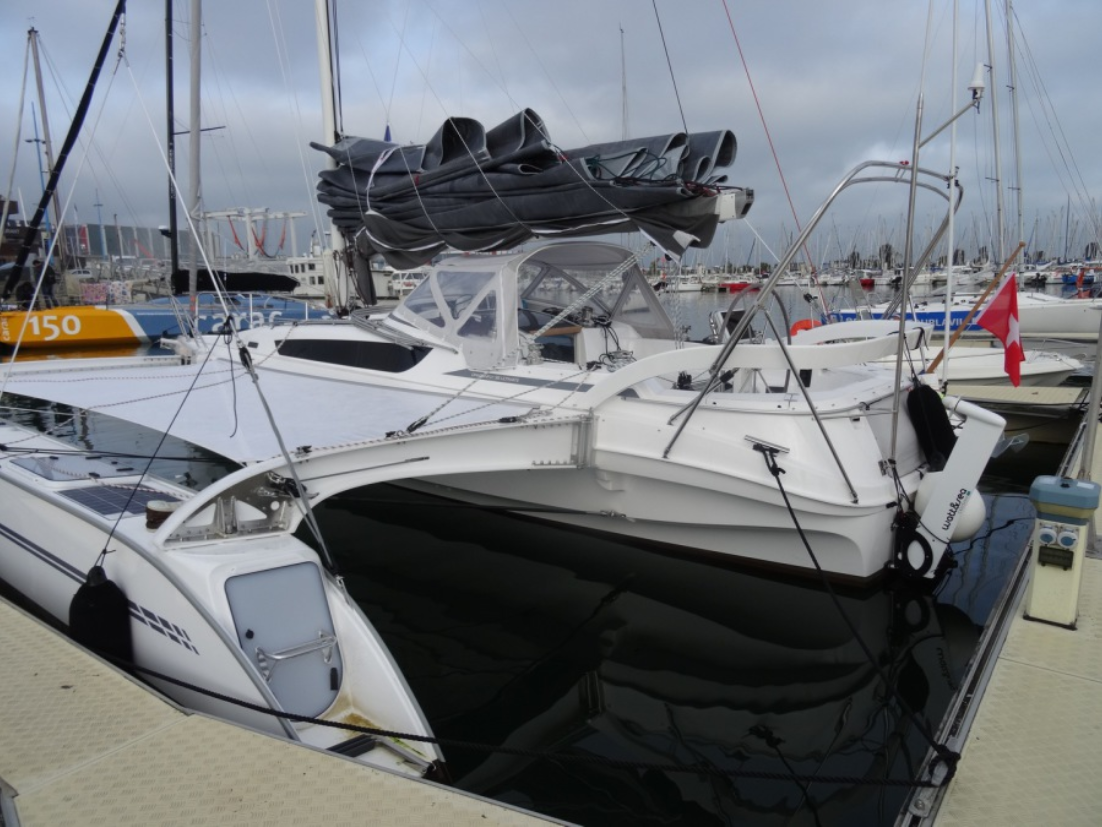 yachtueberführung_Trimaran